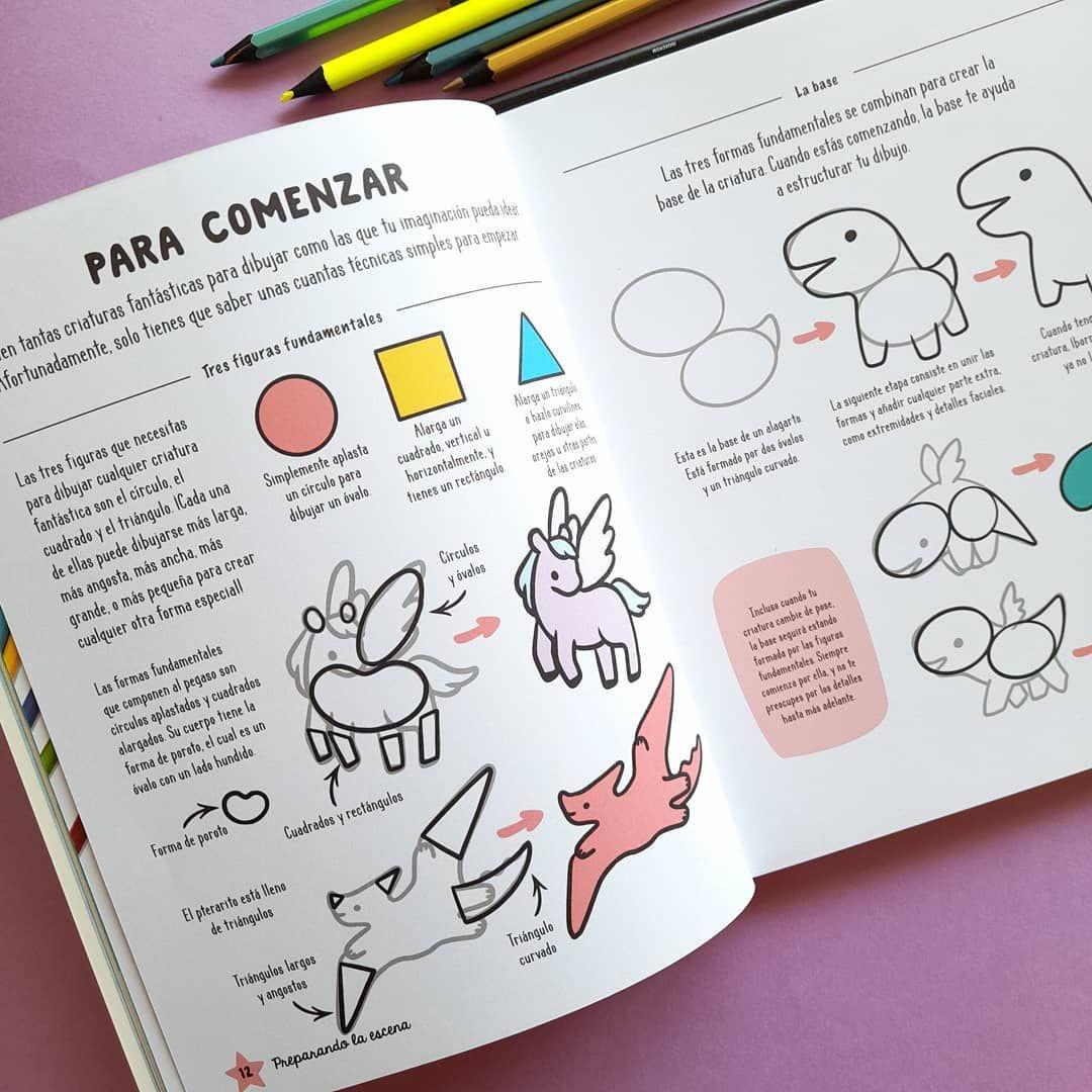Libro Como Dibujar Criaturas Fantasticas Lindas-1