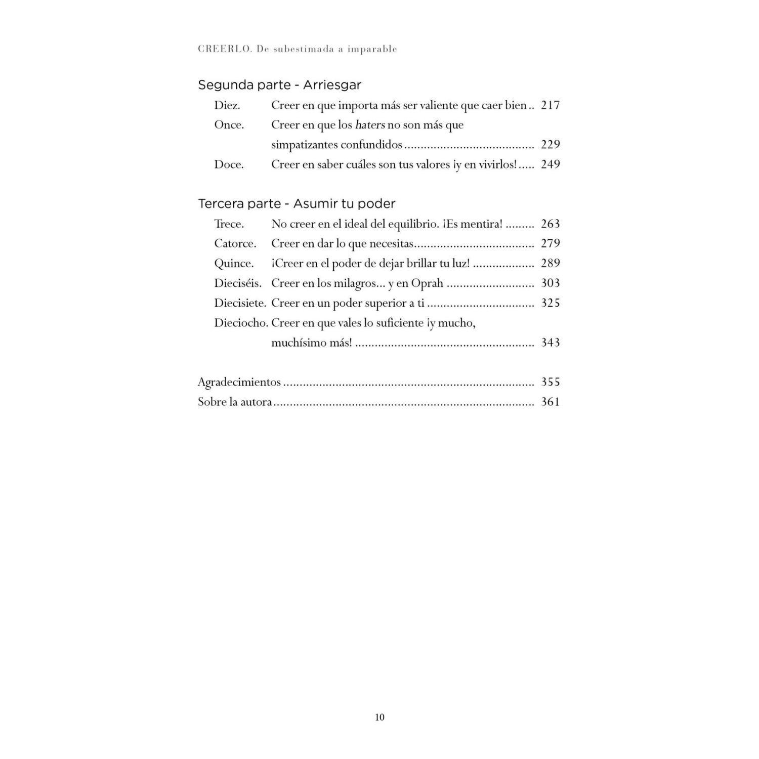 Creerlo. De subestimada a imparable-2