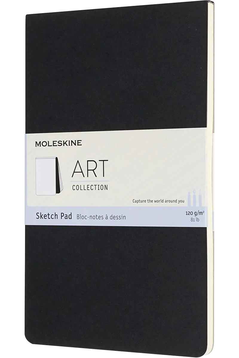 Art - Bloc dibujo - T. blanda - Large - Negro-3