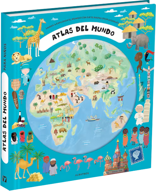 Atlas del mundo para niños-4