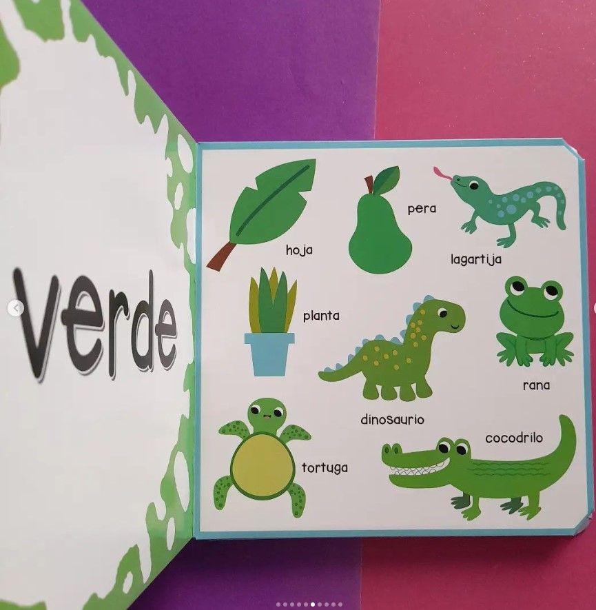 Libro descubre y aprende - COLORES-2