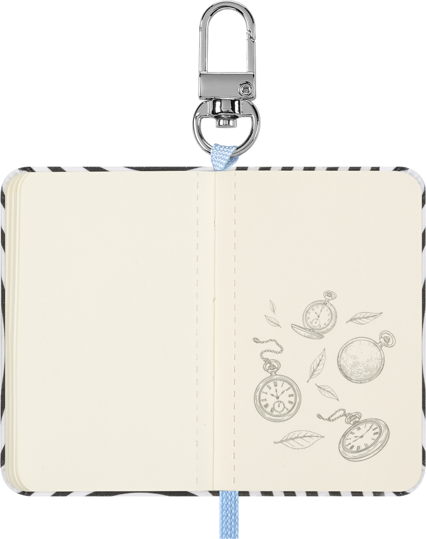 Cuaderno Mini Alicia en el País de las Maravillas - T. Dura - Llavero-4