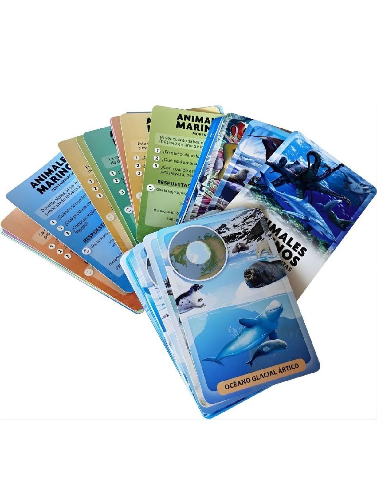 Descubro y juego - Animales marinos-3