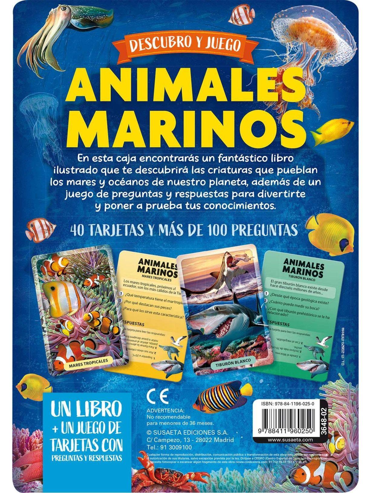 Descubro y juego - Animales marinos-4