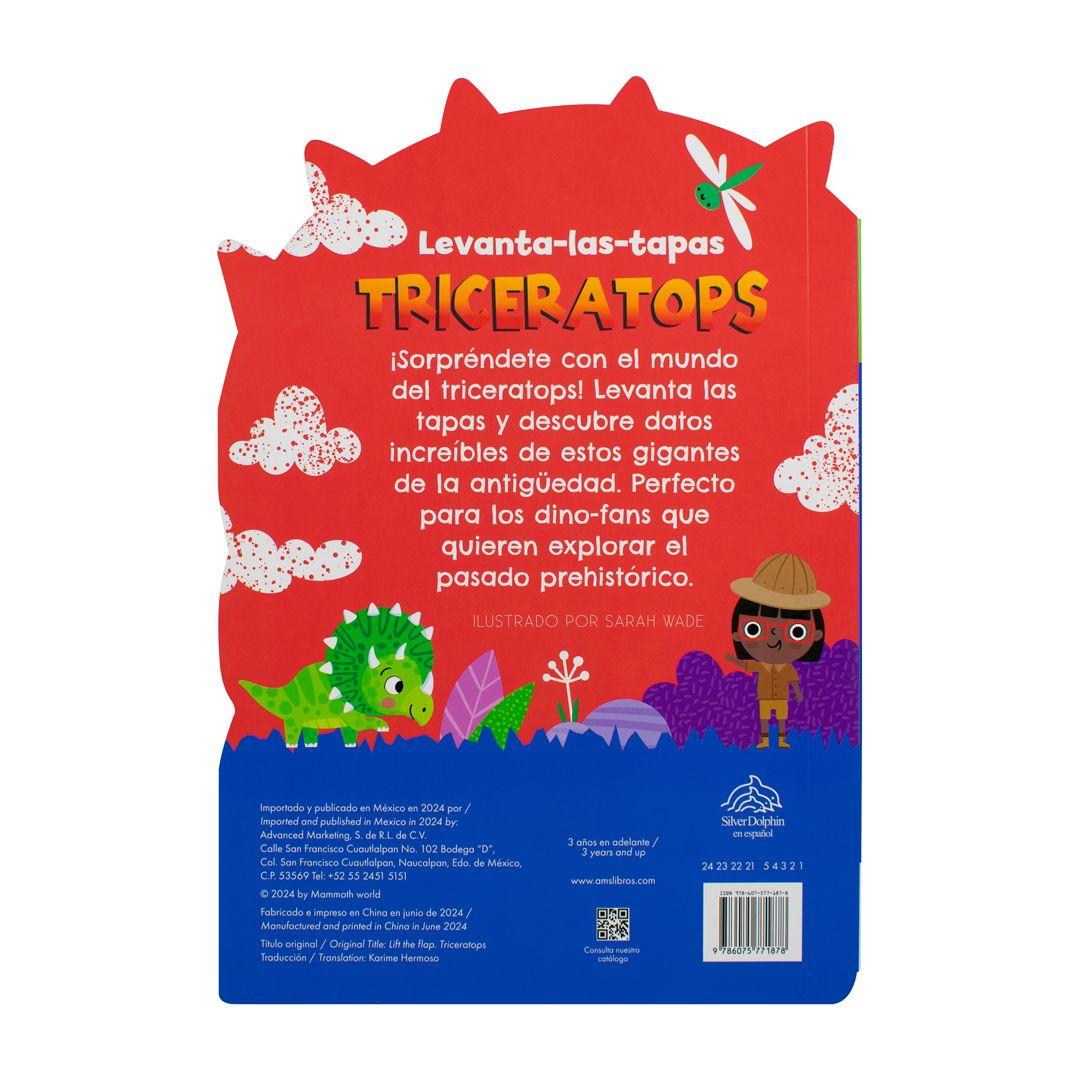 Libro levanta las tapas - Triceratops-3