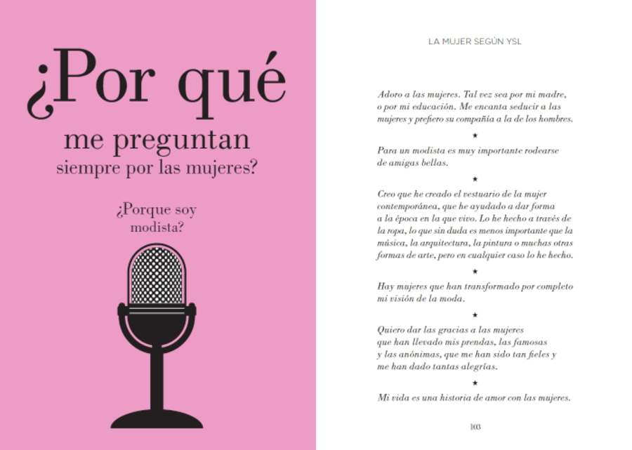 Libro El Mundo según Yves Saint Laurent-3