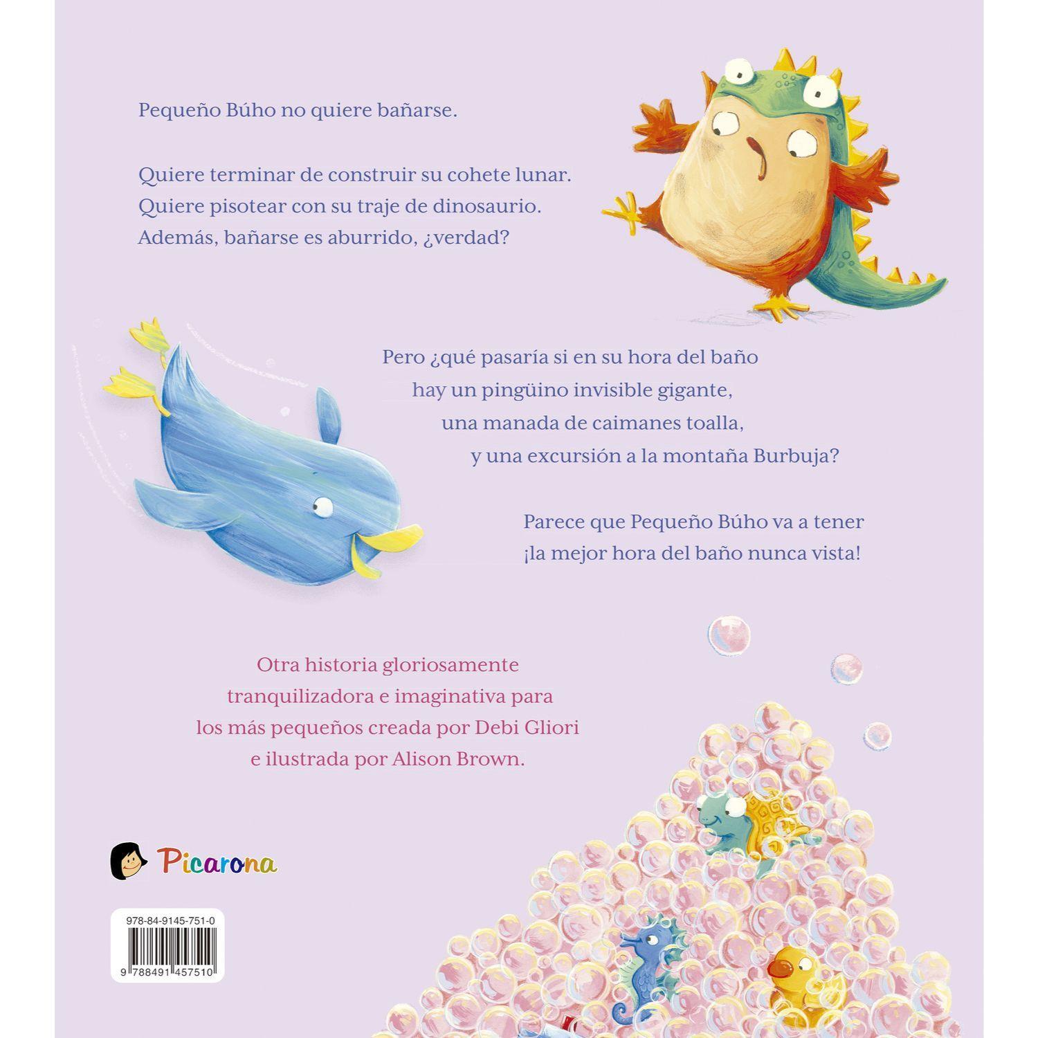 Libro EL PEQUENO BUHO. LA HORA DEL BAÑO-3