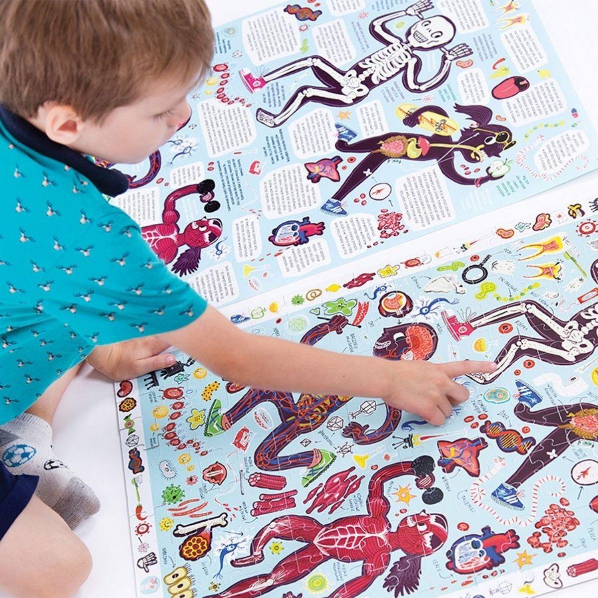 Puzzle Observation My Body (204 piezas) 7+-2