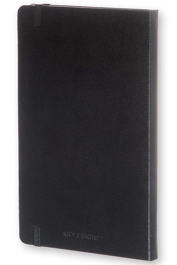 Libreta Moleskine Clasica Tapa Dura Negra L Punteada-1