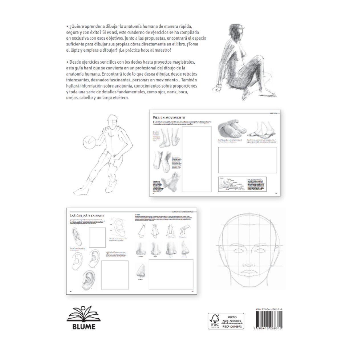 GUIA COMPLETA DE DIBUJO. Anatomía, modelos, figuras y poses. Cuad ejercicios-2