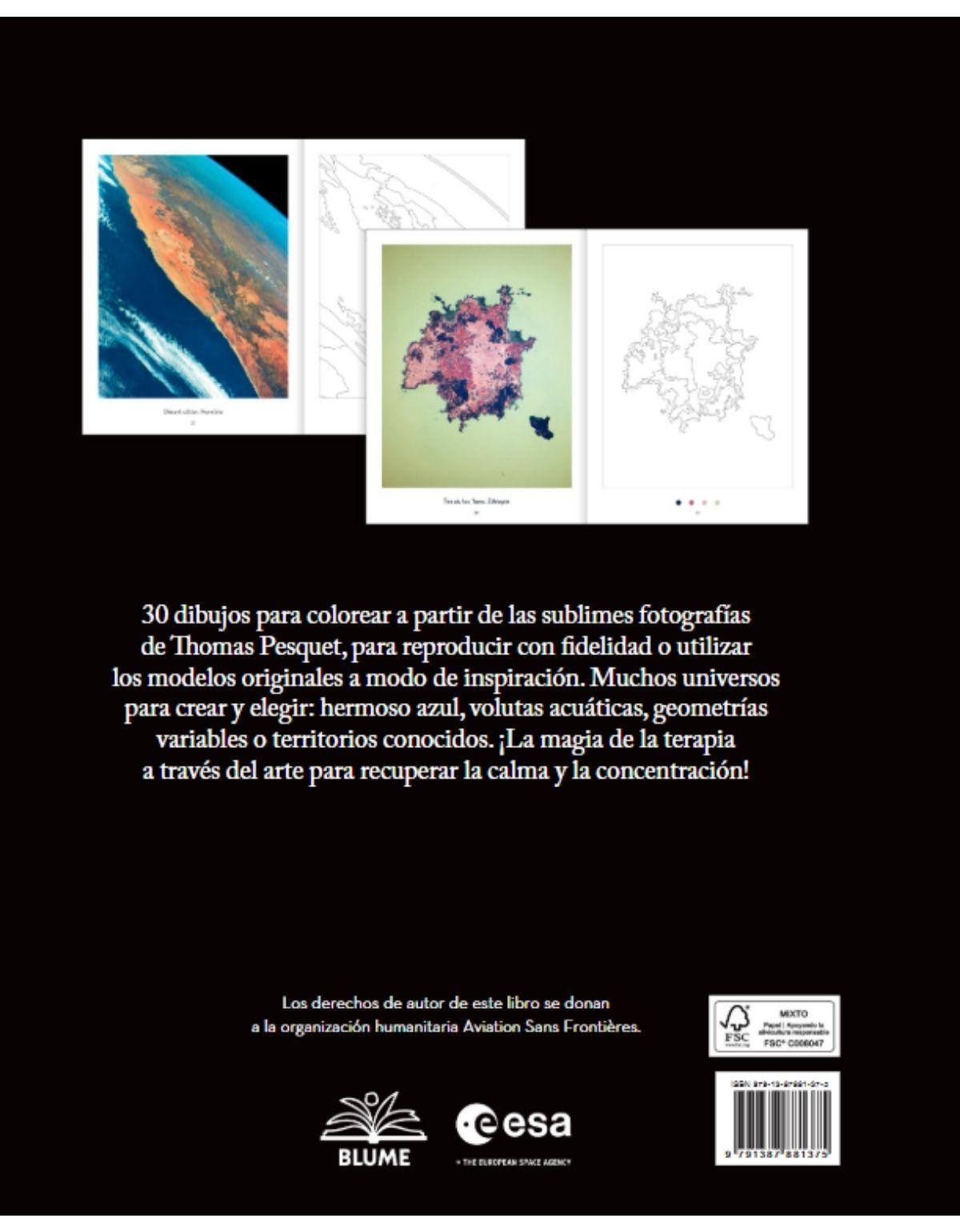La Tierra desde el espacio. Cuaderno para colorear-3