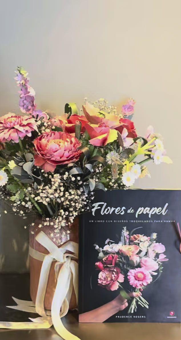 Flores de papel de Editorial Contrapunto-6
