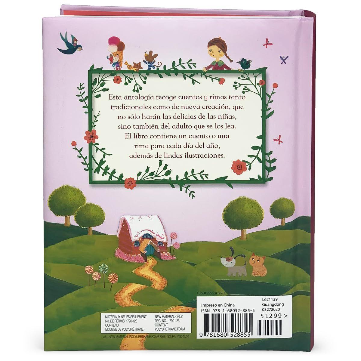 Libro 365 Cuentos Y Rimas Para Niñas-2