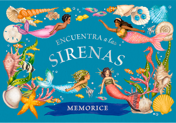 Encuentra a las sirenas. Memorice-7