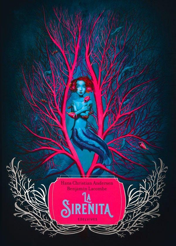 Libro cuentos clasicos ilustrados - LA SIRENITA-0