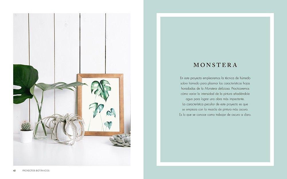 Arte Botánico Con Acuarela. 20 Proyectos con Plantas-3