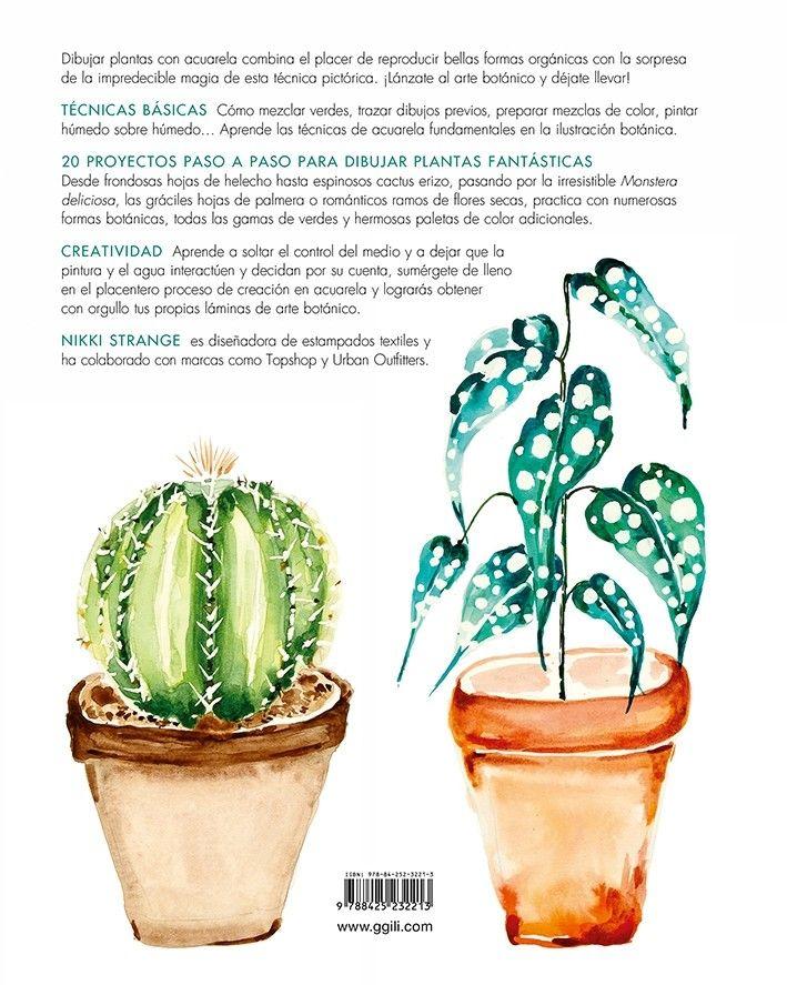 Arte Botánico Con Acuarela. 20 Proyectos con Plantas-4