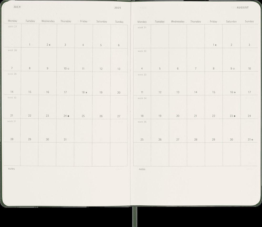 Agenda 2025 Diaria T. Dura L Verde Mirto-1