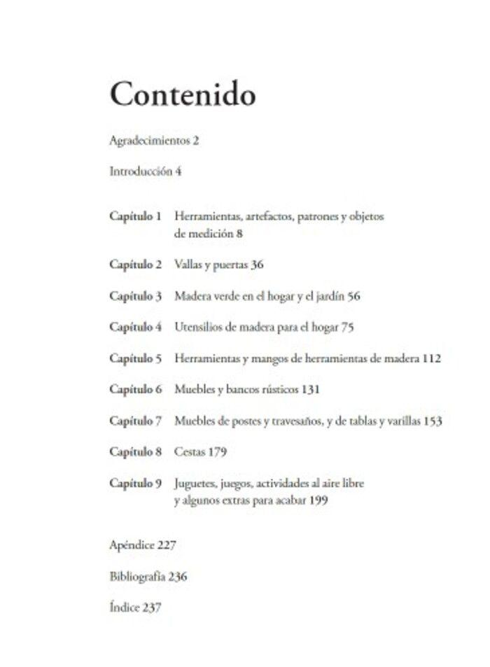 Artesanía con madera verde-1
