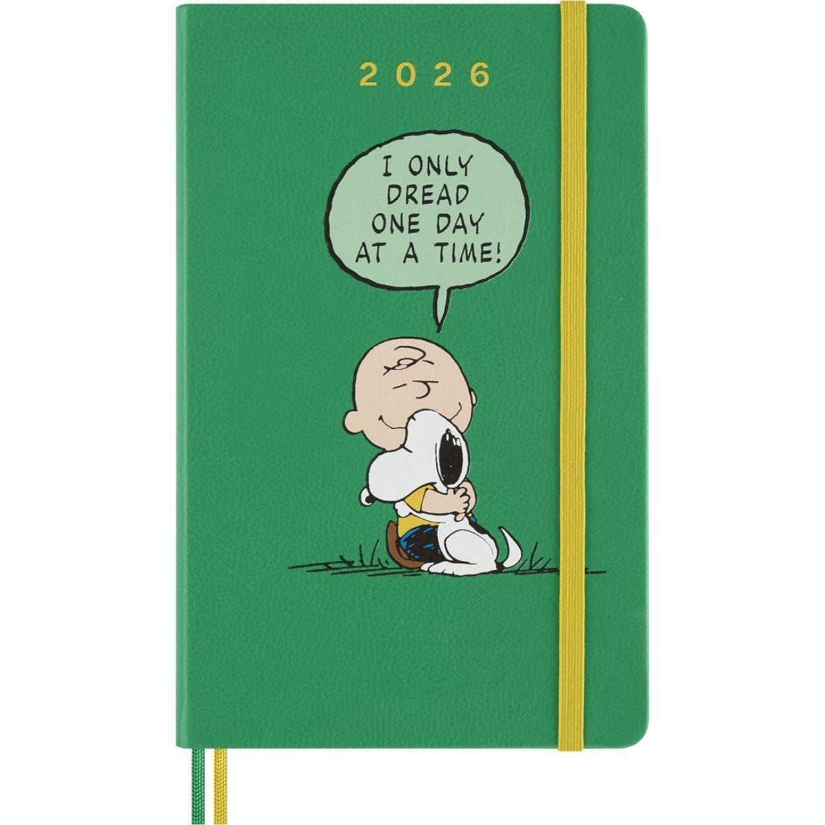 Agenda Moleskine 2026 - Peanuts - Diaria - Tapa dura - Large-0