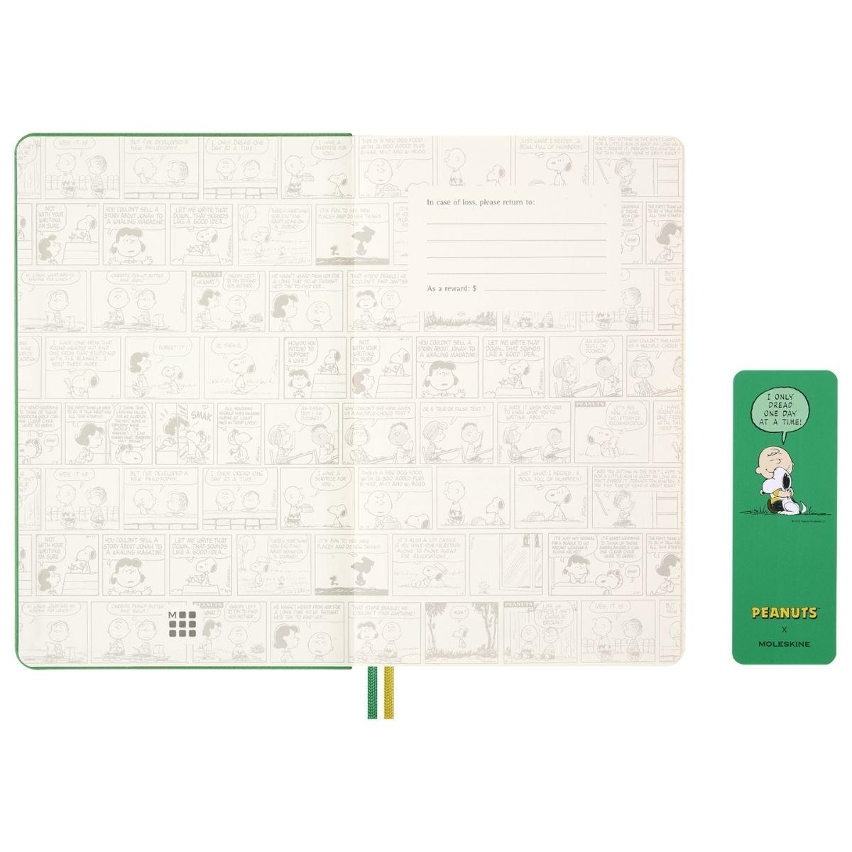 Agenda Moleskine 2026 - Peanuts - Diaria - Tapa dura - Large-1