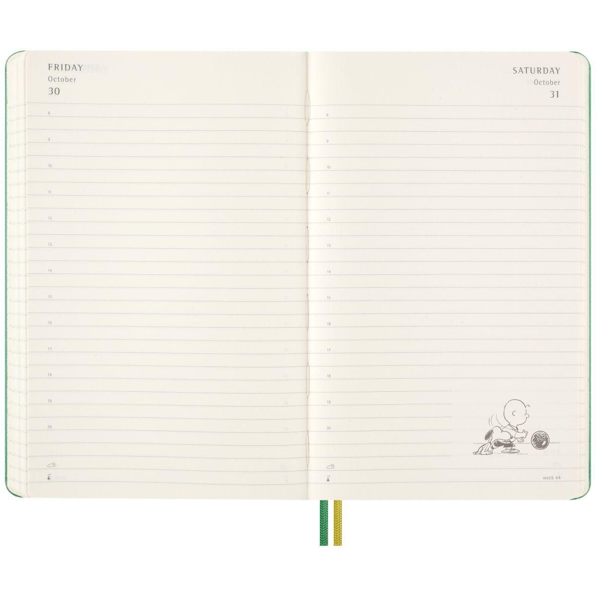 Agenda Moleskine 2026 - Peanuts - Diaria - Tapa dura - Large-3