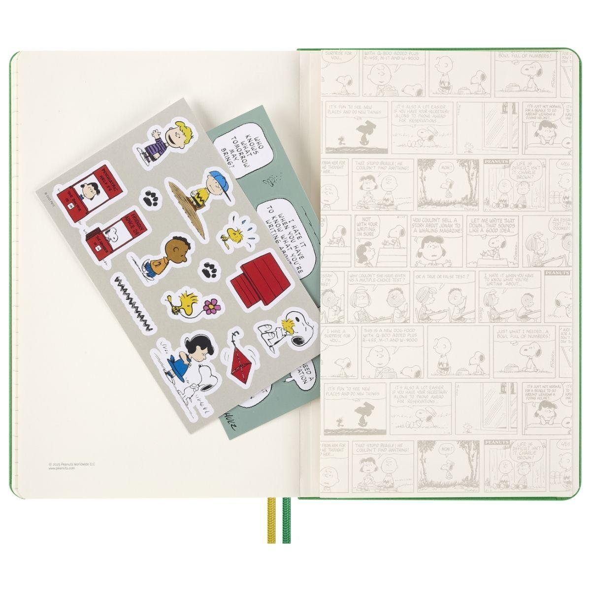 Agenda Moleskine 2026 - Peanuts - Diaria - Tapa dura - Large-5