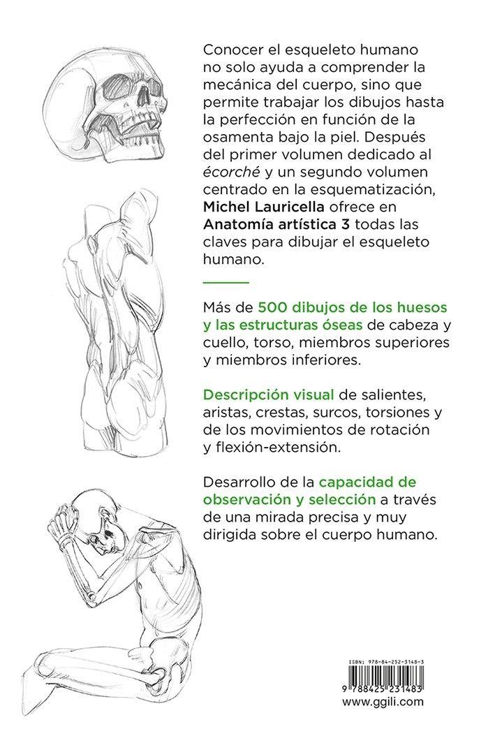 Libro Anatomia - Anatomia Artistica 3. El Esqueleto-3