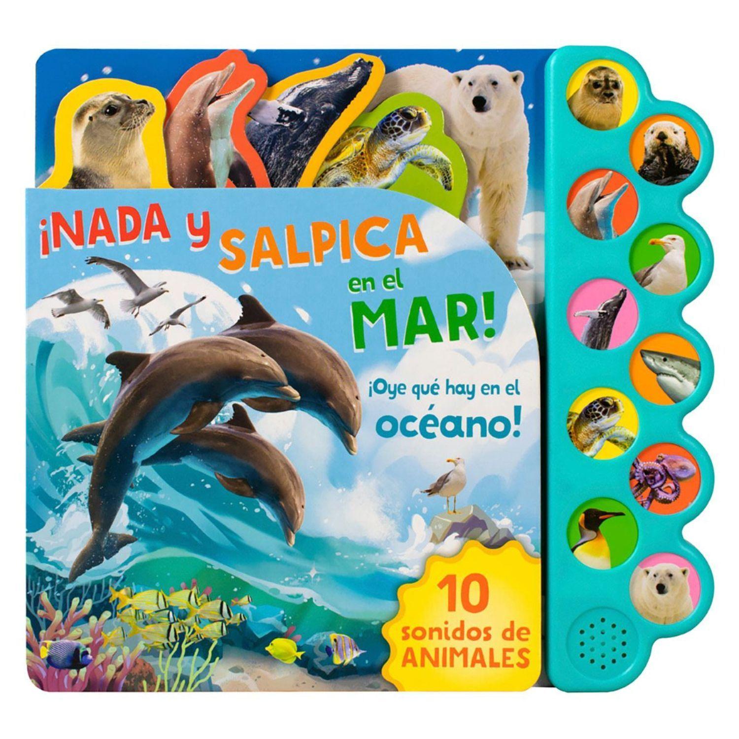 Sonoro 10 sonidos del océano. ¡Nada y salpica en el mar!-0