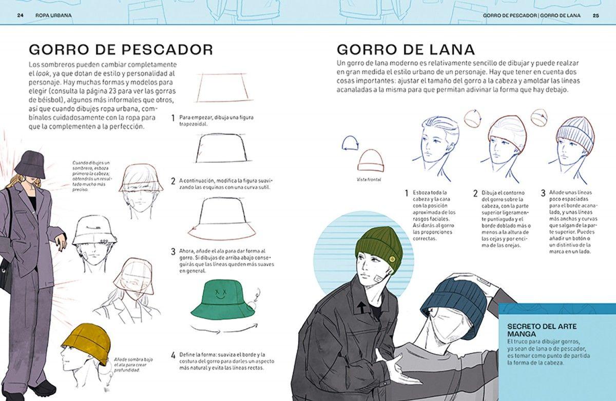 Libro Secretos para dibujar moda manga-2