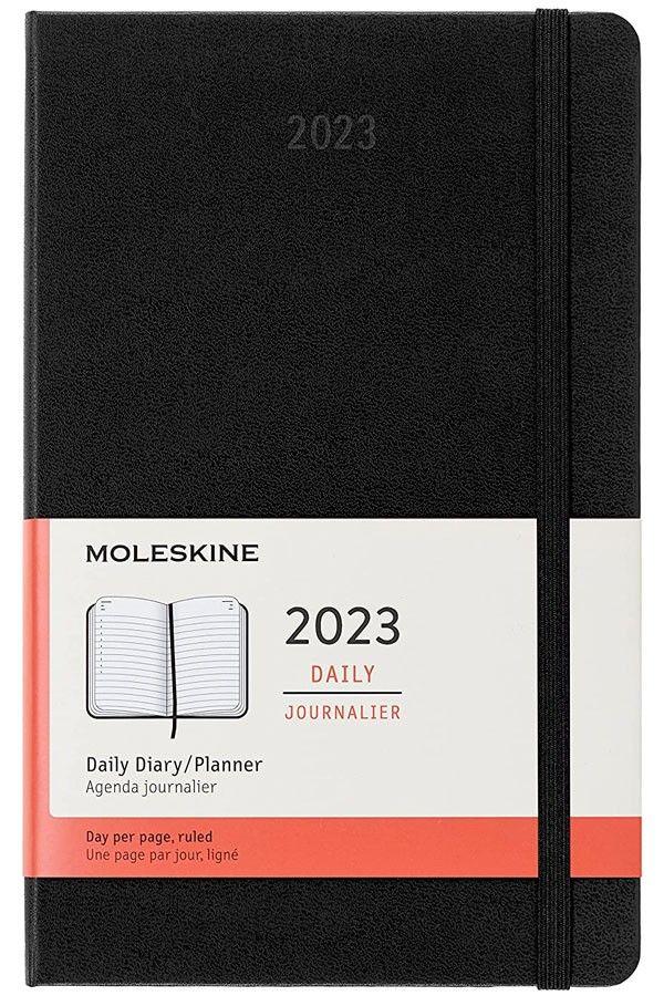 Agenda 2023 - Diaria - T. Dura - Large - Negro-0