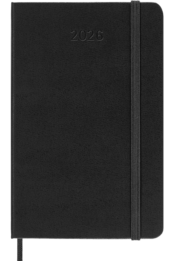 Agenda Moleskine 2026 -Semanal vertical- Tapa dura- Pocket-5