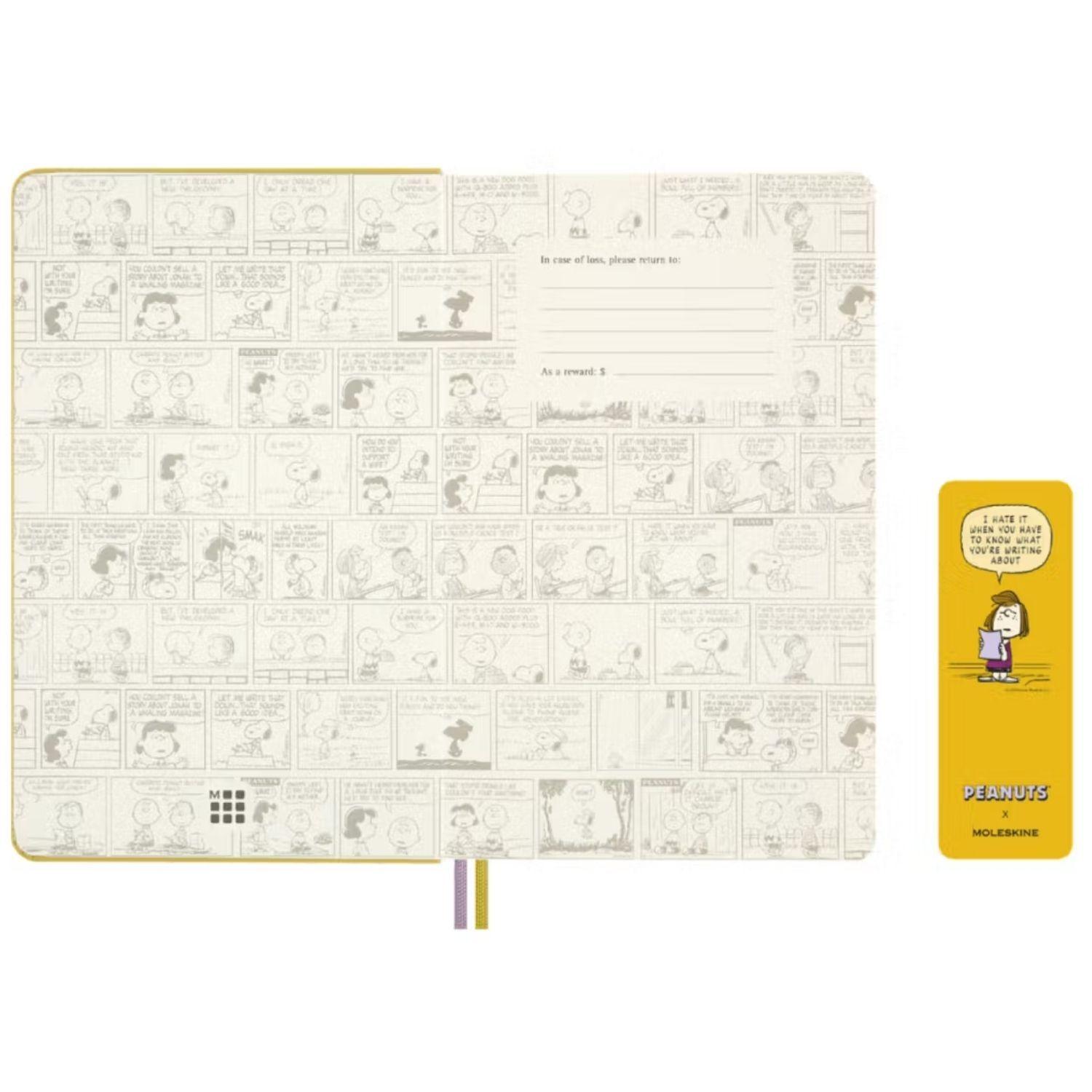 Cuaderno Moleskine Peanuts Patty - Tapa dura - Large - De rayas-1