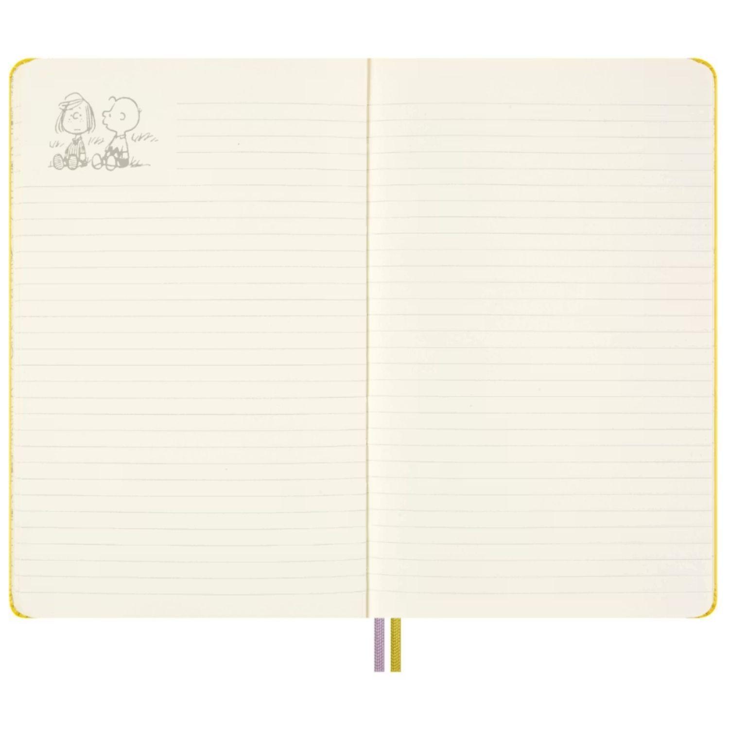 Cuaderno Moleskine Peanuts Patty - Tapa dura - Large - De rayas-3