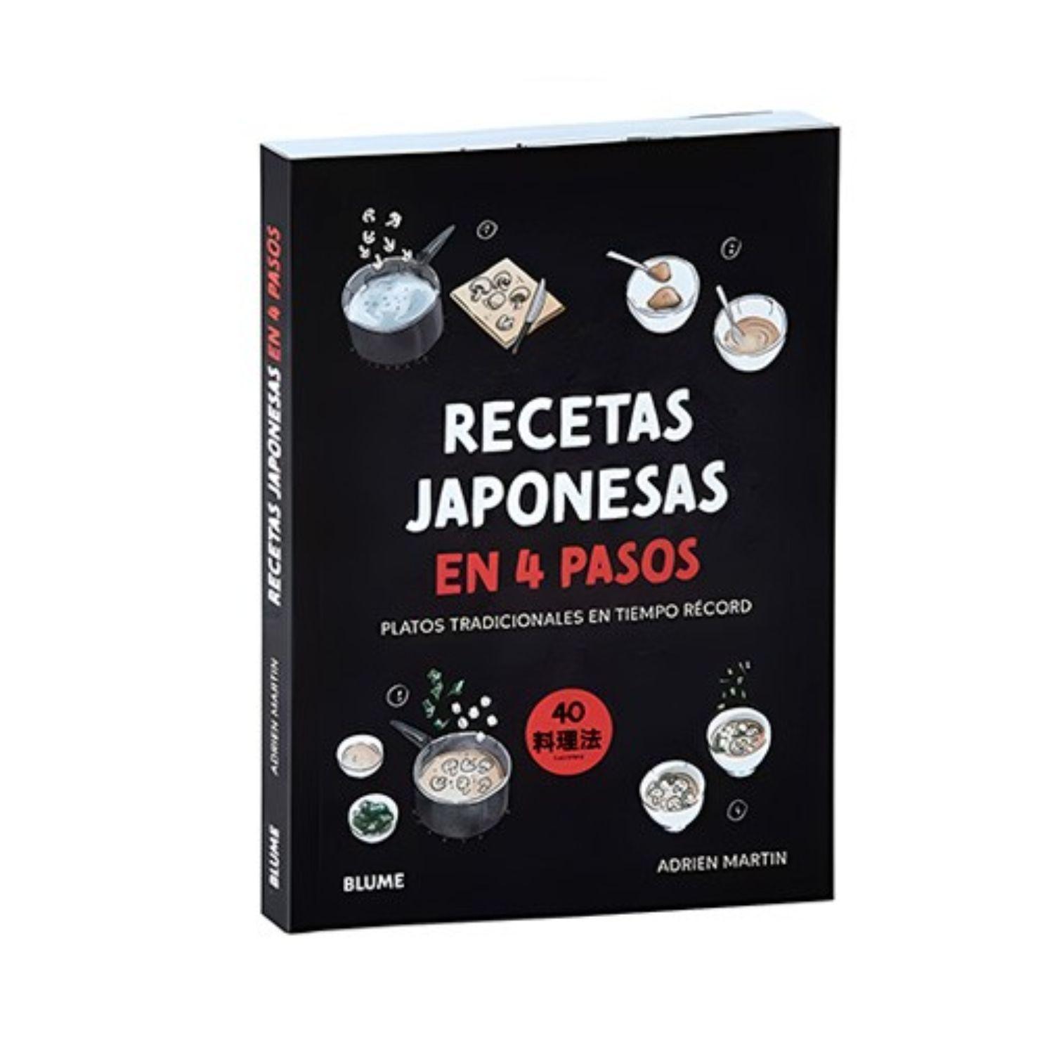 Libro RECETAS JAPONESAS EN 4 PASOS-3