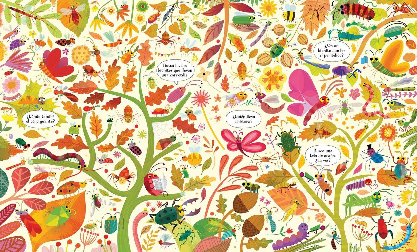 libro y puzzle - BICHITOS (100 piezas)-2