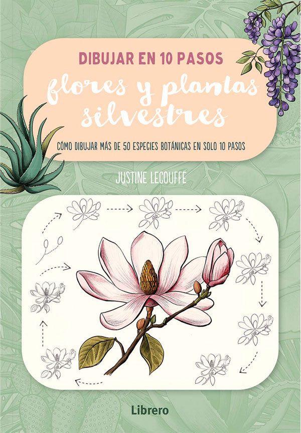 Flores y plantas silvestres - Dibujar en 10 pasos-4