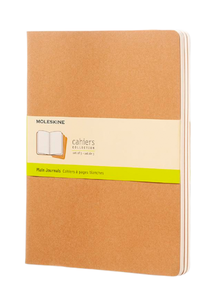 Moleskine Libretas Cahier. Set De 3 / Xl / Lisa-0