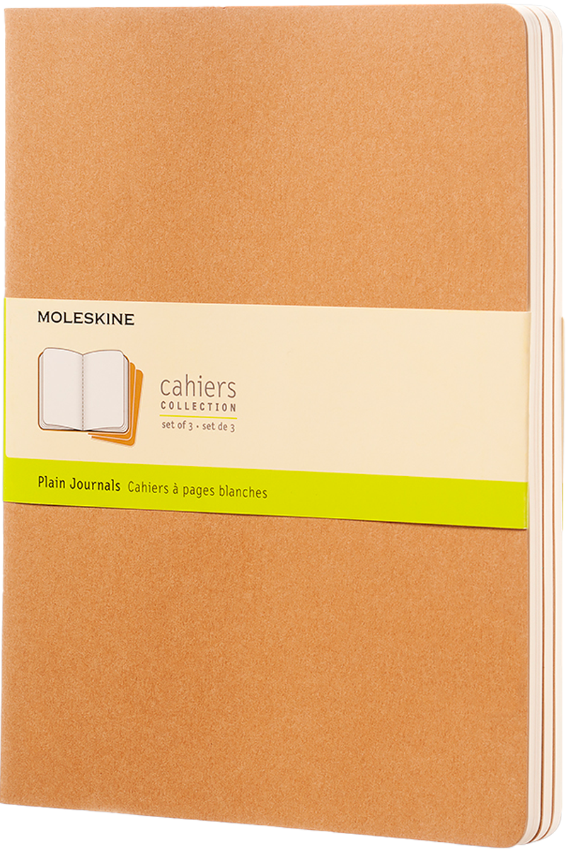 Moleskine Libretas Cahier. Set De 3 / Xl / Lisa-2