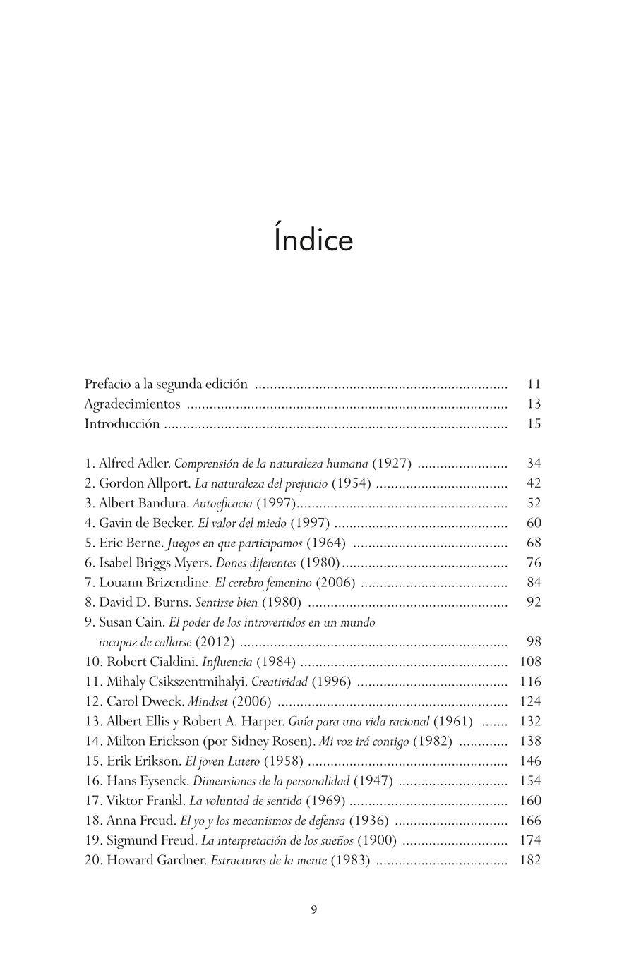 50 Clasicos De La Psicologia. Nueva Edicion-2
