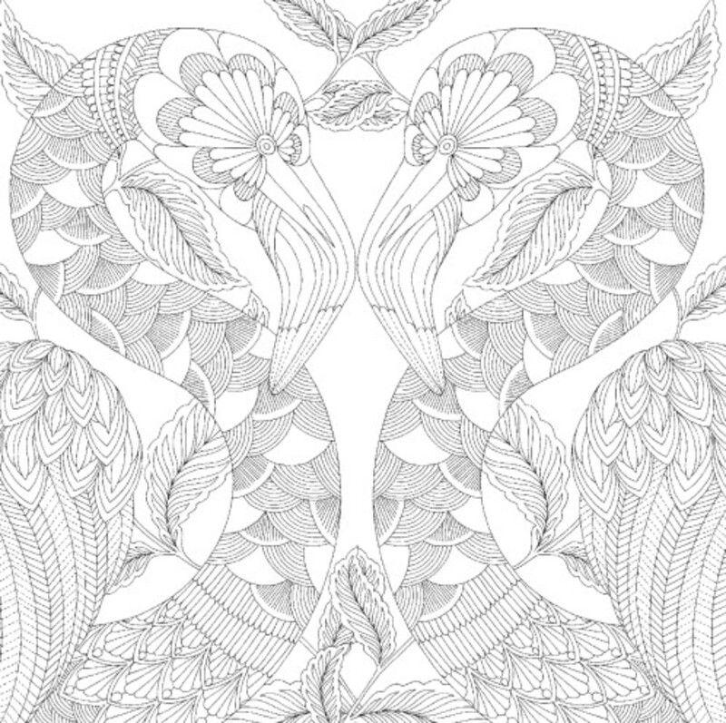 Para Colorear - Maravilloso Mundo Tropical-2
