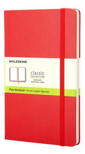 Libreta Clásica tapa blanda chica roja lisa-2