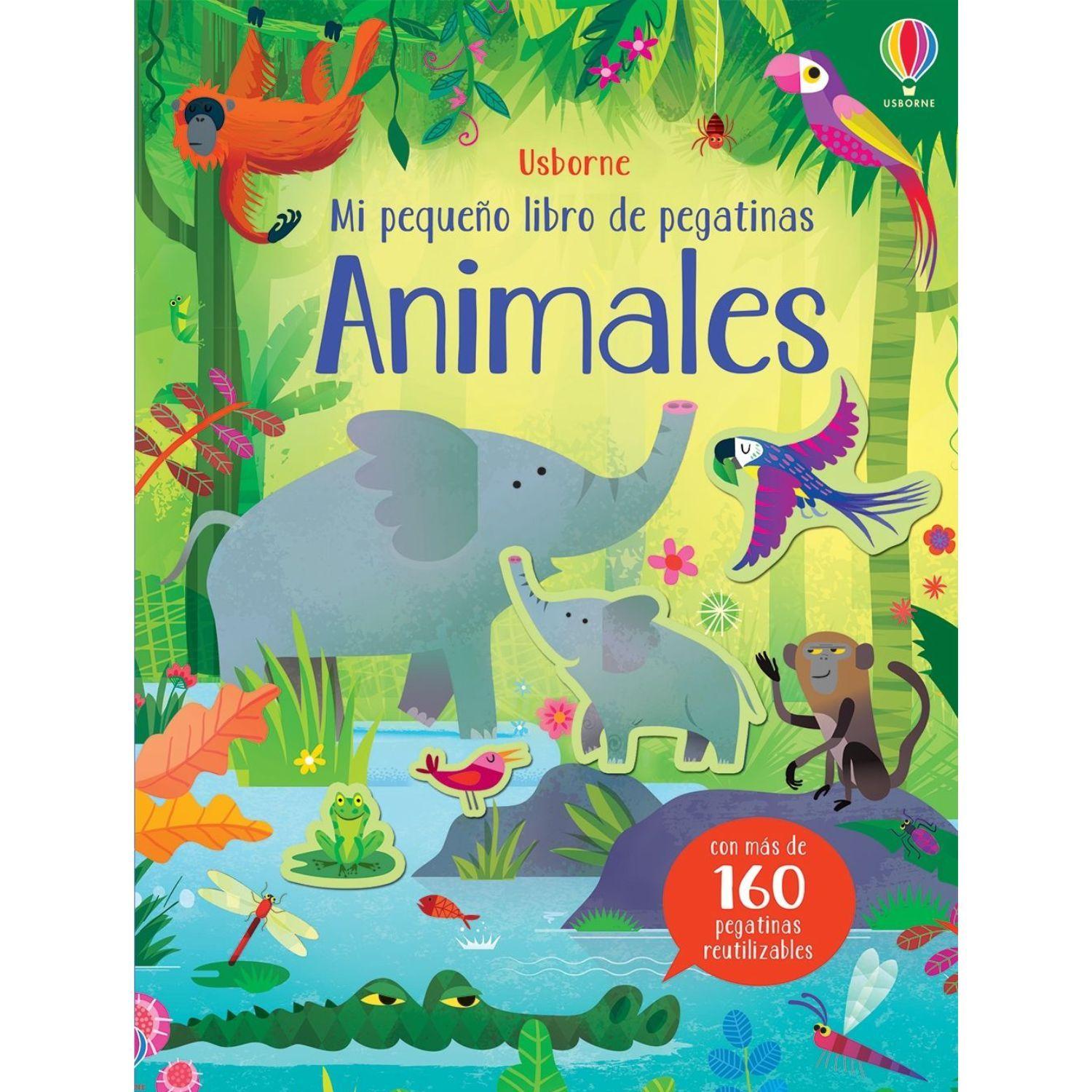 Mi pequeño libro de pegatinas - Animales-0