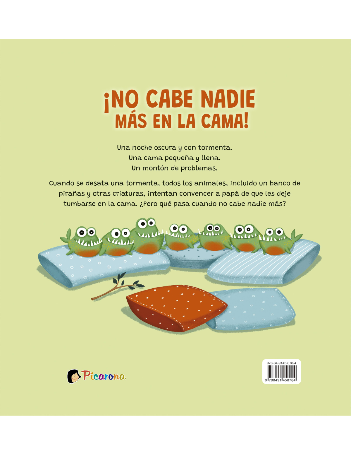 ¡No cabe nadie más en la cama!-2