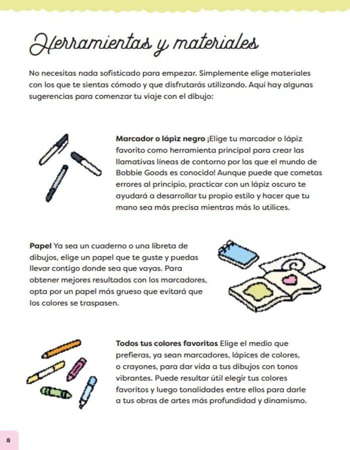Libro Cómo Dibujar Cosas Super Tiernas con Bobbie Goods-3