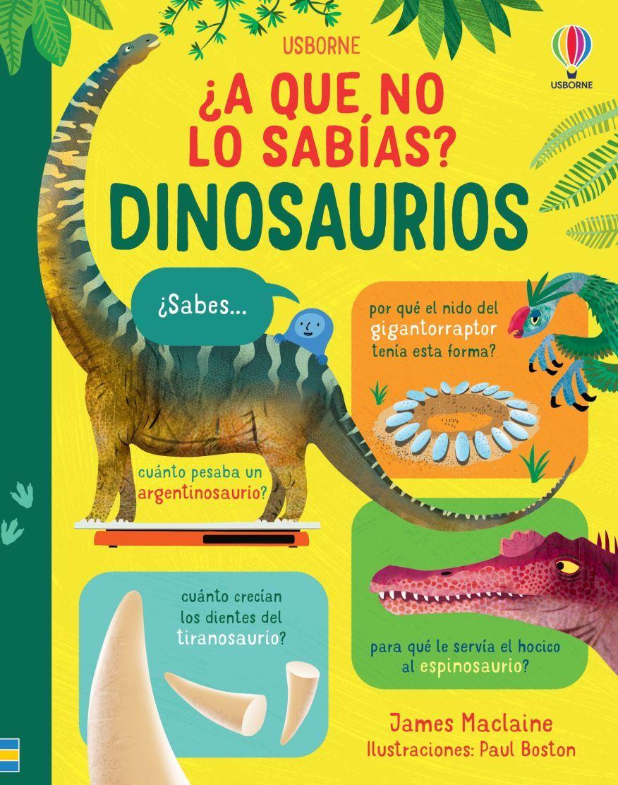 ¿A Que No Lo Sabias? - Dinosaurios-0