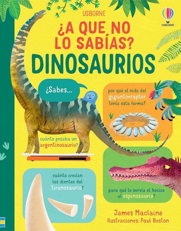 ¿A Que No Lo Sabias? - Dinosaurios-5