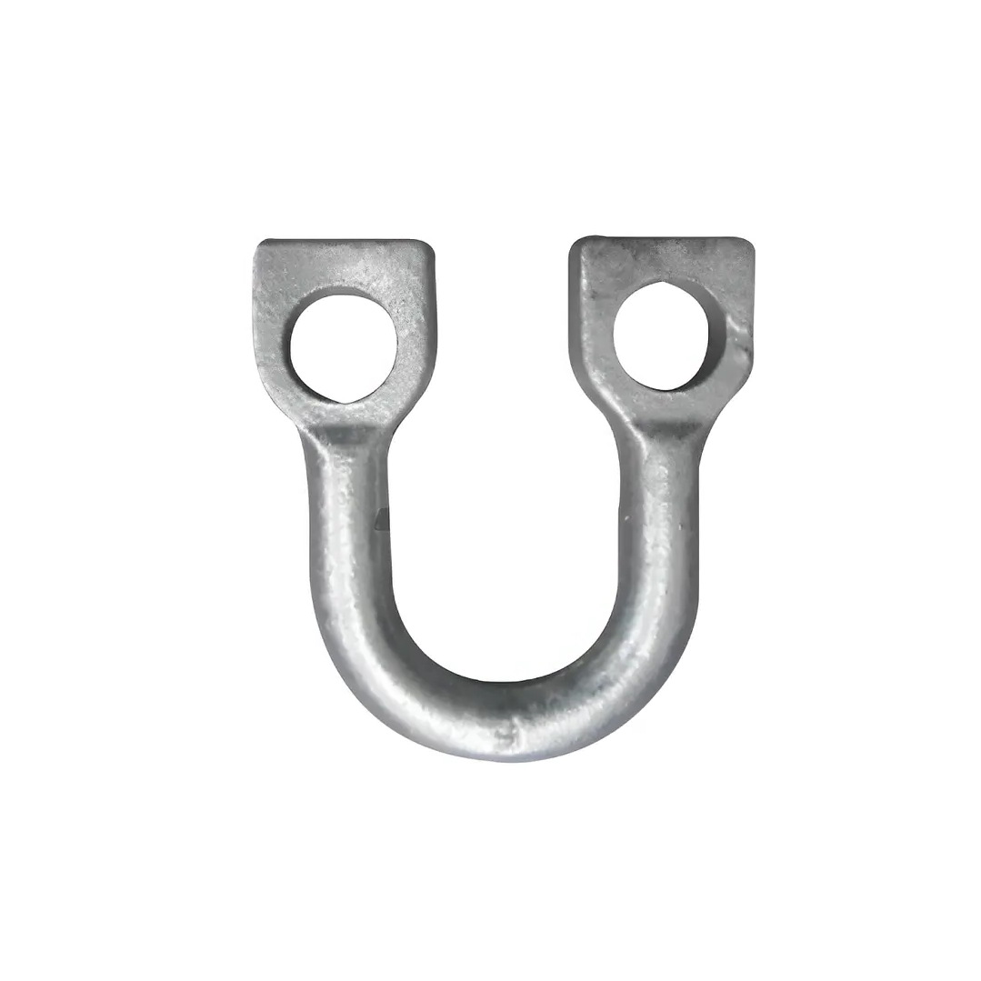 Grillete U Recto Anclaje Acero Galvanizado 14 mm-0