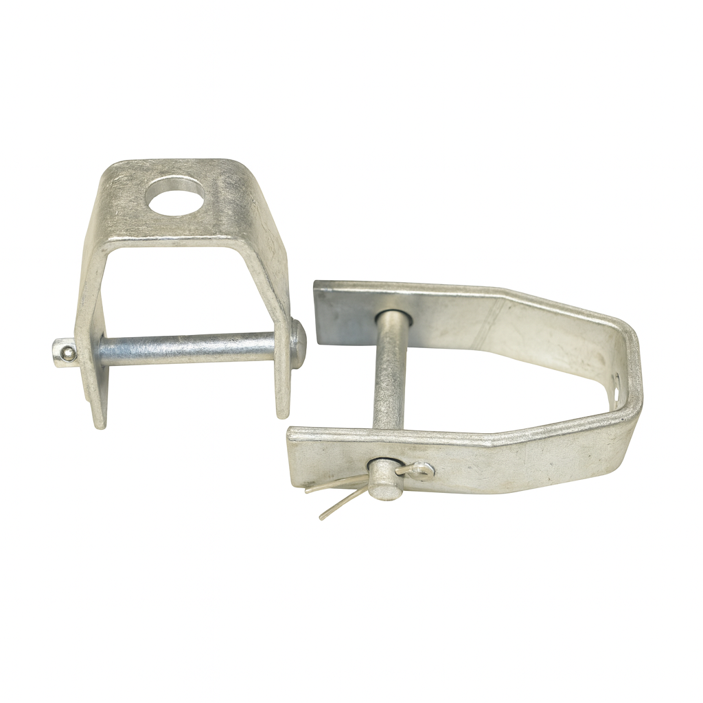 Soporte Remate Acero Galvanizado 1 Vía 50mm Mediano 1012-0