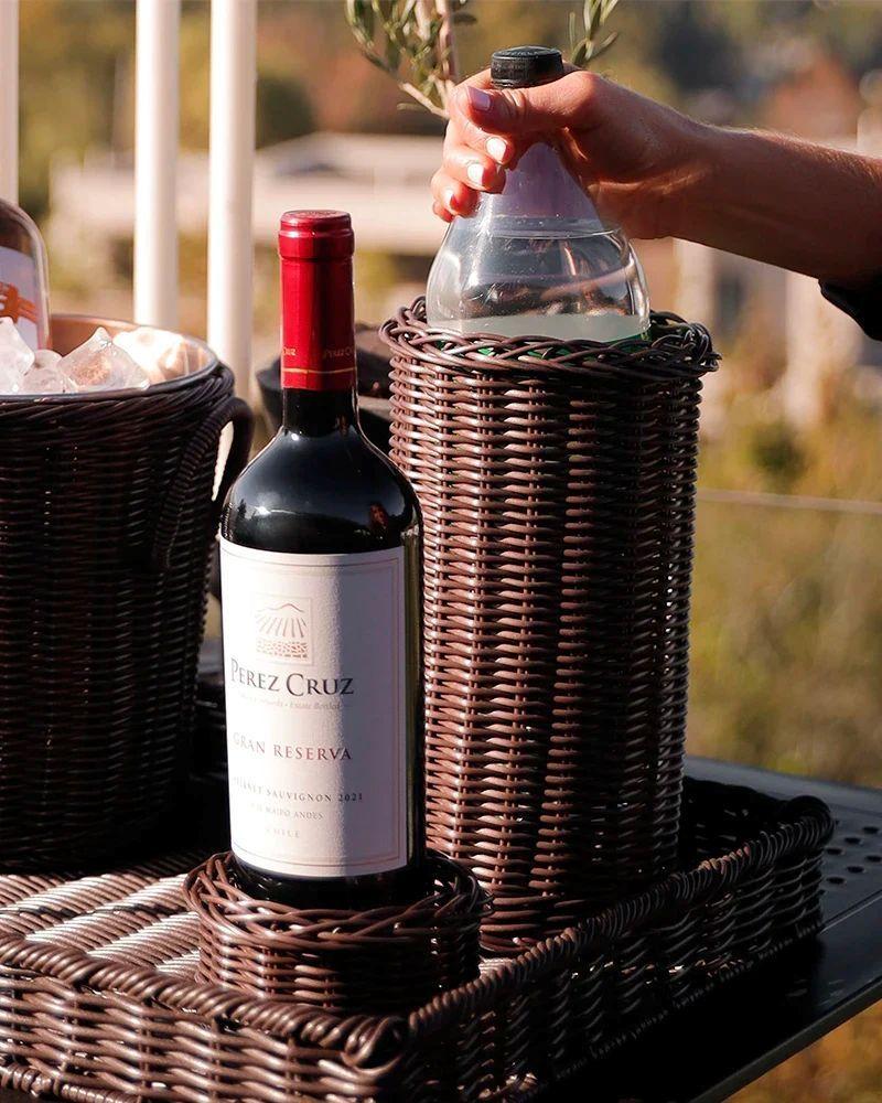 Cubre botella Vino Chocolate-2